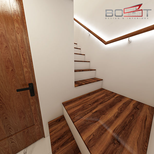 Timber staircase